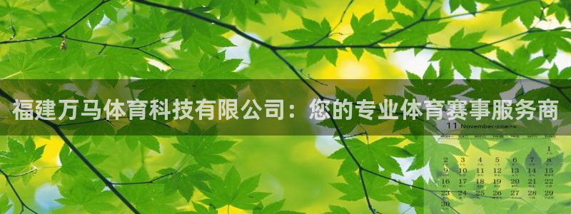 福建万马体育科技有限公司：您的专业体育赛事服务商